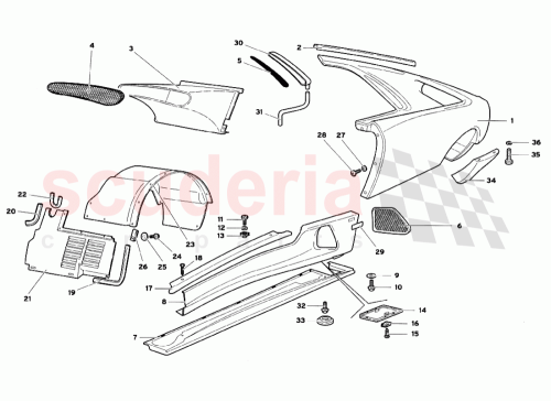Part Diagram for Lamborghini 0066004665