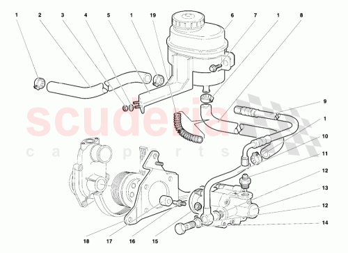 Part Diagram for Lamborghini 008831524