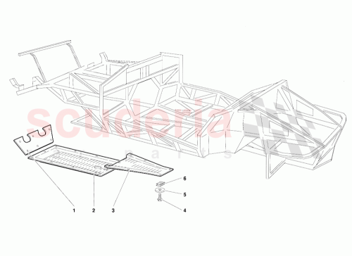 Part Diagram for Lamborghini 004132255