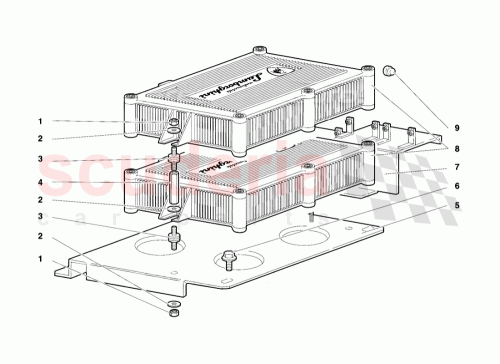 Part Diagram for Lamborghini 002035314