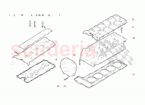 Part Diagram for Lamborghini 07L103383G