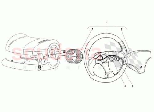 Part Diagram for Lamborghini 0043003202