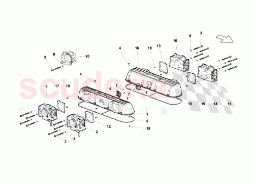 Part Diagram for Lamborghini N10470705