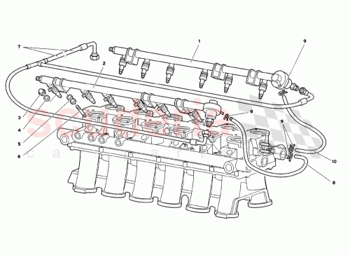 Part Diagram for Lamborghini 0013004793