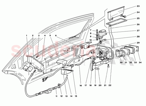 Part Diagram for Lamborghini 009921224