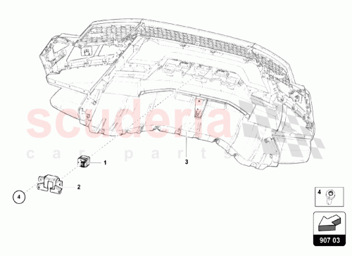 Part Diagram for Lamborghini N90455206