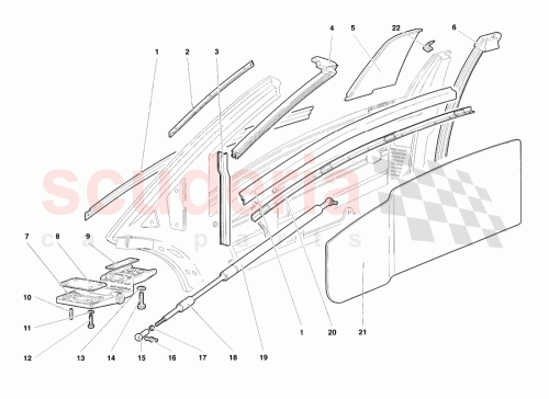 Part Diagram for Lamborghini 009921507