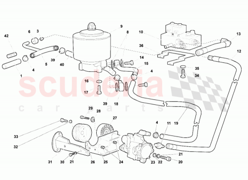 Part Diagram for Lamborghini 410145255