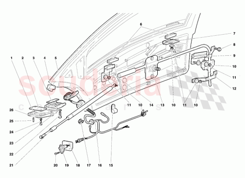 Part Diagram for Lamborghini 009421615