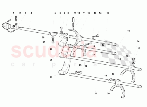 Part Diagram for Lamborghini 086311561C