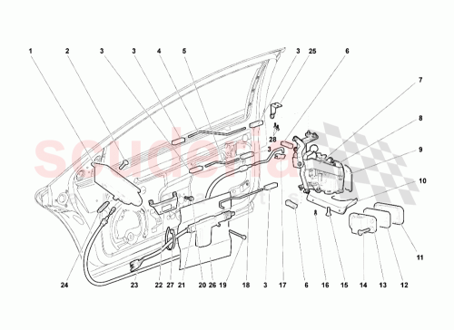 Part Diagram for Lamborghini 410837237