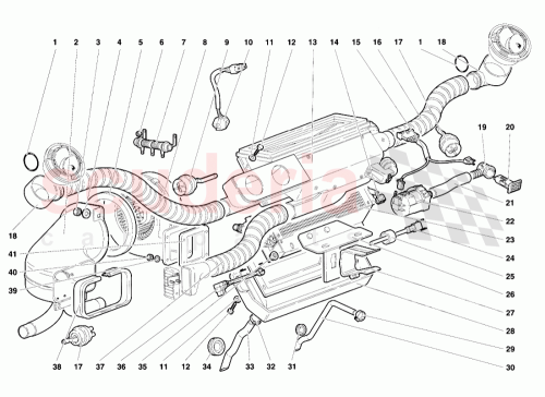 Part Diagram for Lamborghini 007014137