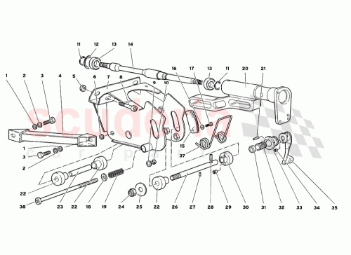 Part Diagram for Lamborghini 0043004552