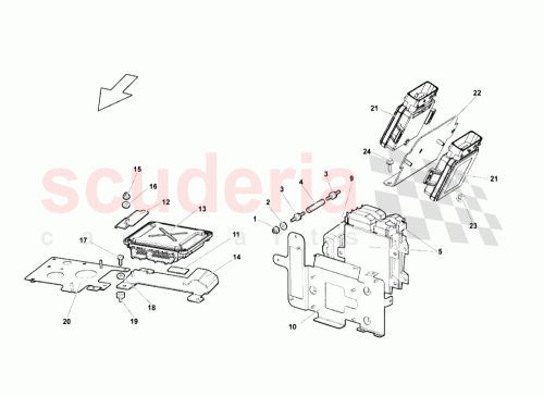 Part Diagram for Lamborghini 400907347B