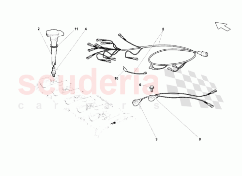 Part Diagram for Lamborghini 07L905531C