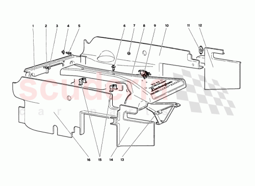 Part Diagram for Lamborghini 008610502