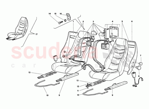 Part Diagram for Lamborghini 0075005344