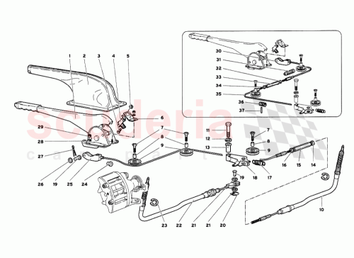 Part Diagram for Lamborghini 0033008123