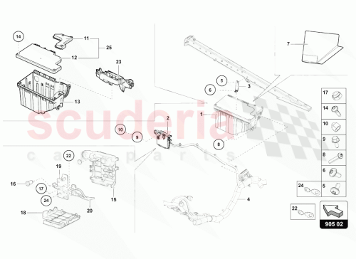 Part Diagram for Lamborghini 470937587A