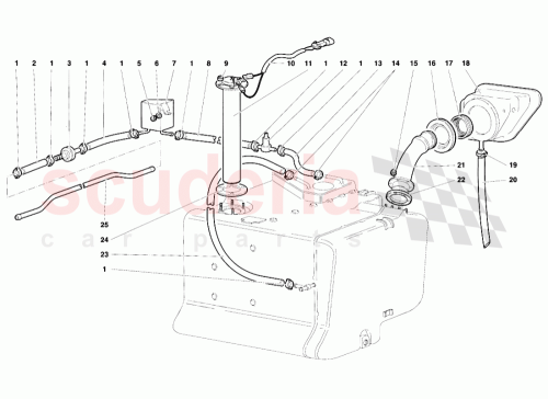 Part Diagram for Lamborghini 006133765