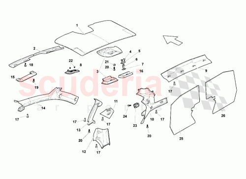 Part Diagram for Lamborghini 006337066