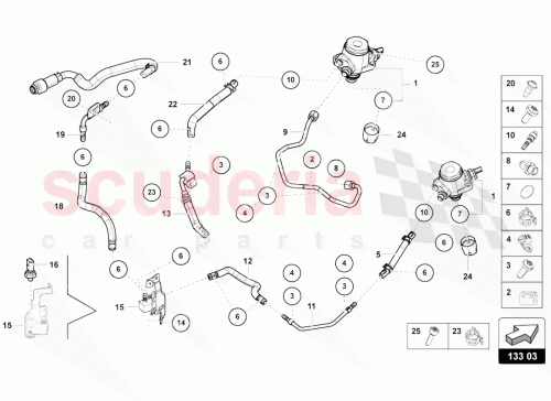 Part Diagram for Lamborghini 07L127509CF