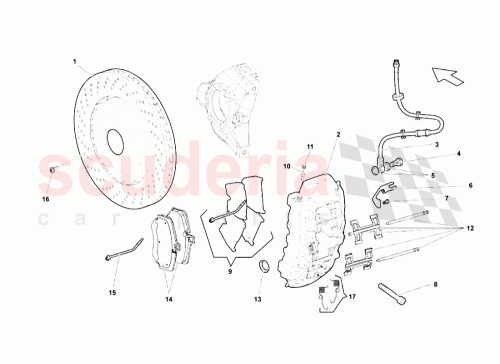 Part Diagram for Lamborghini 400698151