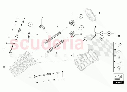 Part Diagram for Lamborghini 07L109623J