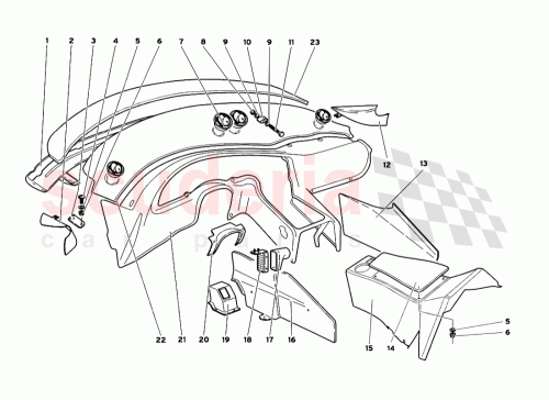 Part Diagram for Lamborghini 009414129