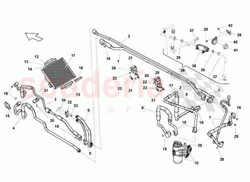 Part Diagram for Lamborghini 400260702C