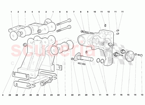Part Diagram for Lamborghini 002433346