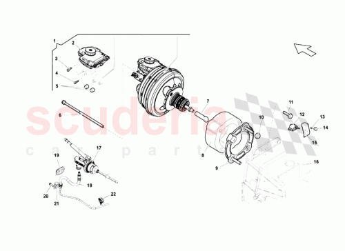 Part Diagram for Lamborghini 400612100G