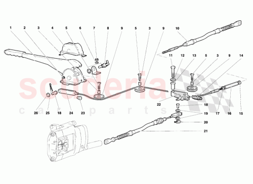 Part Diagram for Lamborghini 009458374