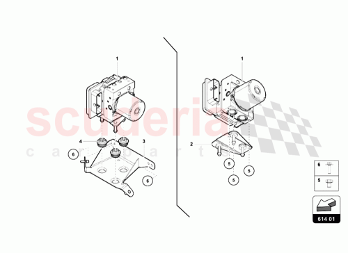 Part Diagram for Lamborghini 470614115A