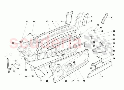 Part Diagram for Lamborghini 410867117