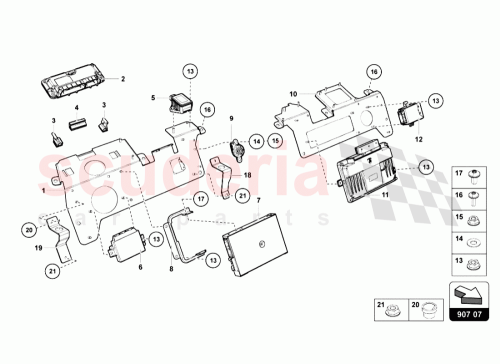 Part Diagram for Lamborghini 6N0906356