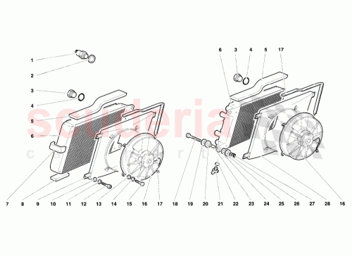 Part Diagram for Lamborghini 008932202