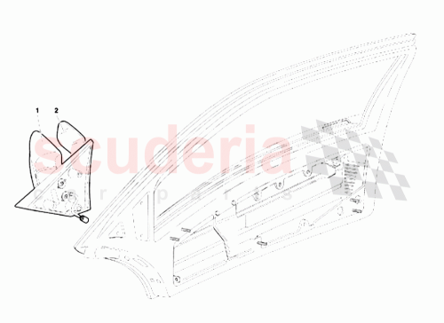 Part Diagram for Lamborghini 009490403