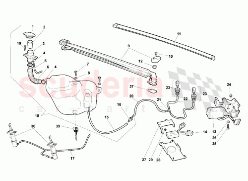 Part Diagram for Lamborghini 400955985