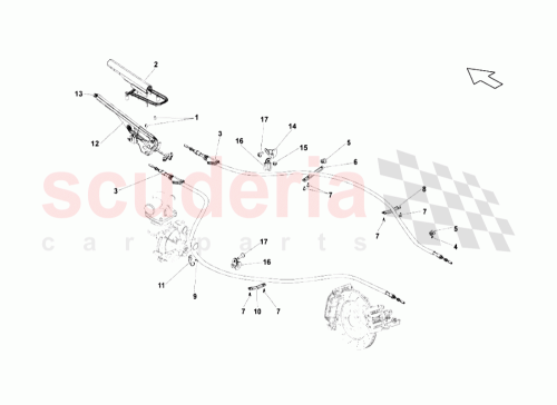 Part Diagram for Lamborghini 400711327A