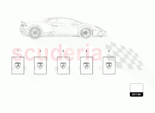 Part Diagram for Lamborghini 4T0012760SE