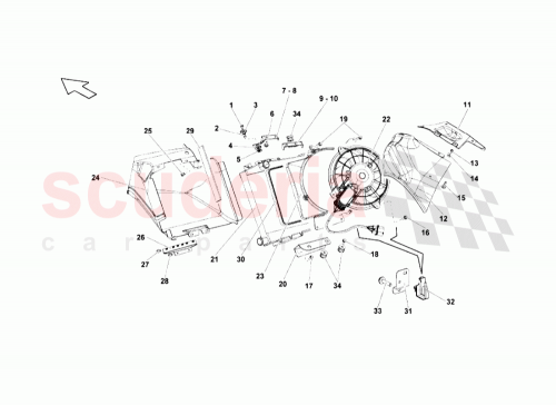 Part Diagram for Lamborghini 1J0971830R