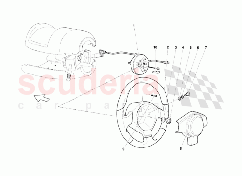 Part Diagram for Lamborghini WHT003106
