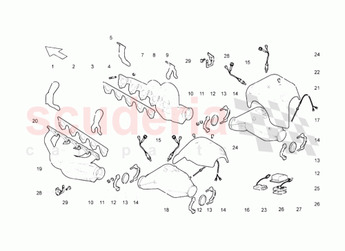 Part Diagram for Lamborghini 07L251718