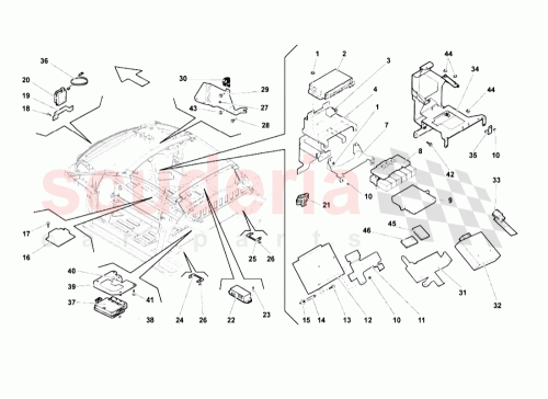 Part Diagram for Lamborghini 400971257