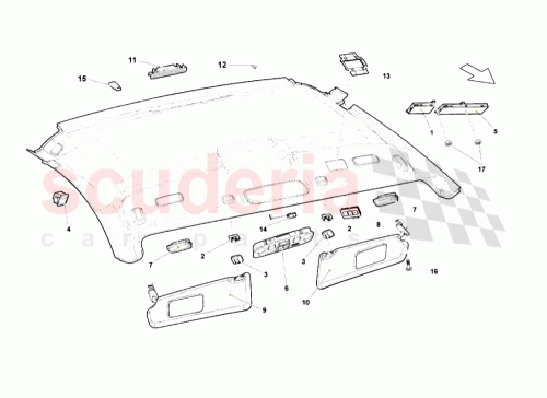 Part Diagram for Lamborghini 400972481