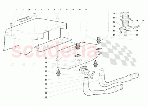 Part Diagram for Lamborghini 004431307