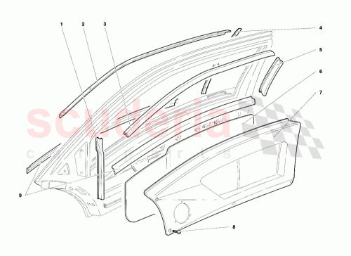 Part Diagram for Lamborghini 0097001694