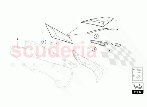 Part Diagram for Lamborghini 470813893A