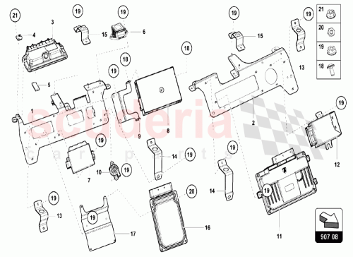 Part Diagram for Lamborghini 470907273A